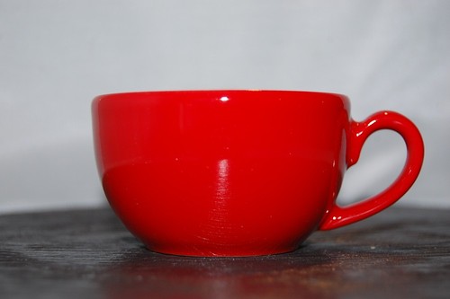 Espressotasse solid color rot - solid,