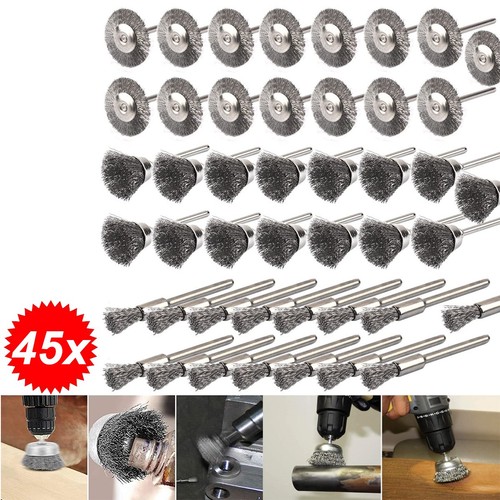 Stück edelstahl bürste - 45,