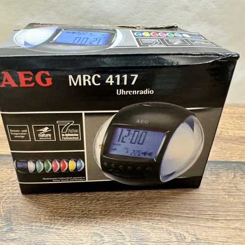 Aeg mrc 4117 uhrenradio ovp - mrc,