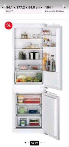 Einbaukühlschrank 177cm hoch - einbaukühlschrank,