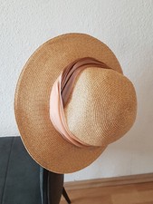 Eugenia Kim COURTNEY Strohhut beige mit Satin-Band NEU