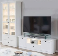 Wohnwand weiß moderner