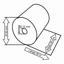VEIT Thermo Kassenrollen 38mm x 30m x 12mm, 4 Stück