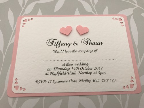 Hochzeitseinladungen rosa - hochzeitseinladungen,