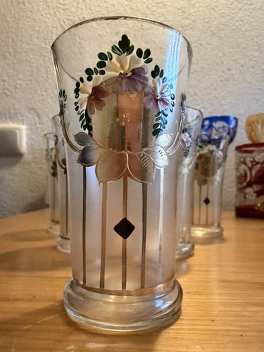 Antike jugendstil gläser - antike,