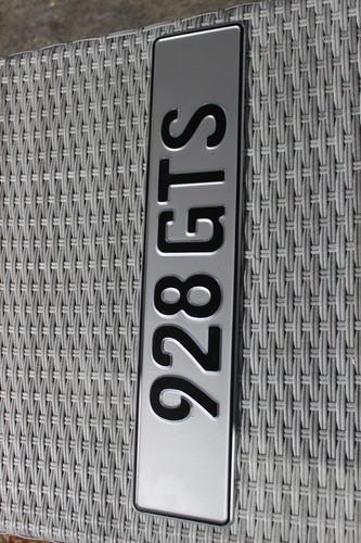 Porsche 928 gts kennzeichen - gts,