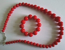 Vintage Set Halskette Armband