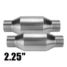 2x 2.25'' Edelstahl Universal