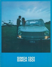 Simca 1301 & 1501    Prospekt
