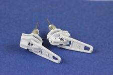 Reißverschluss Ohrstecker