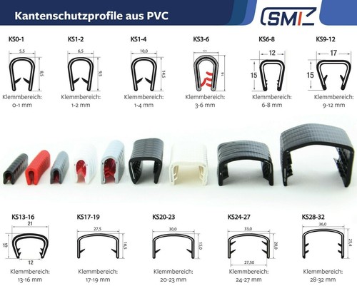 Kantenschutz gummi für bleche - kantenschutz,