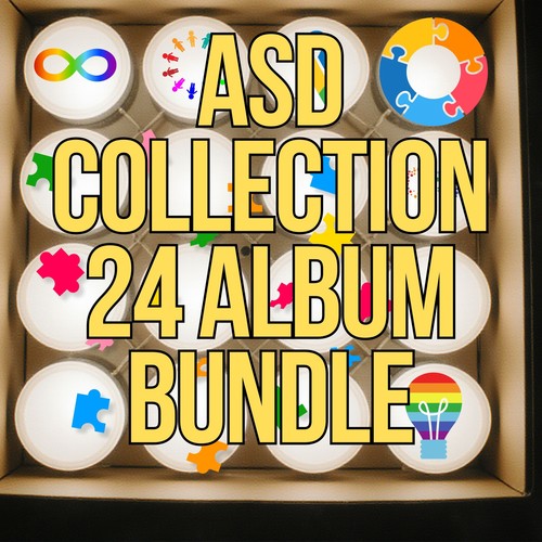 Autism asd calming music cd - calming, 24