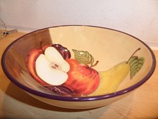 Alte Schale MAGU - CERA Toscana Keramik Obstschale Schüssel Ø 25cm Höhe 8cm