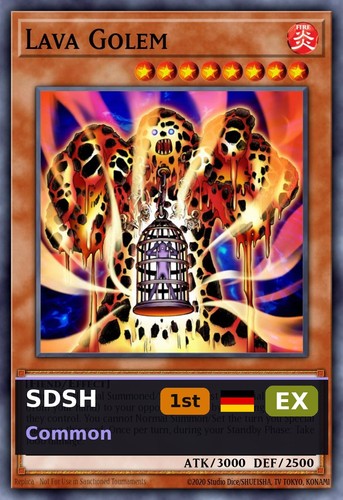 Lava golem sdsh - sdsh-013, 1st