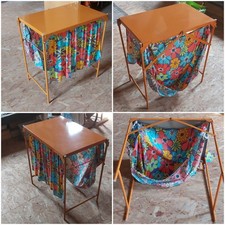 DDR Campingtisch, Koffertisch, Klapptisch, Falttisch,VEB,GDR,Zelttisch,Kult 50er