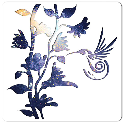 Blumen vogel schablone - blumen-vogel-schablone, große