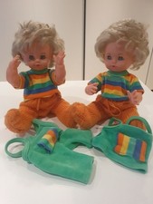 2 Puppen Zwillinge Twins Junge