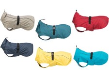 Trixie Hunde Regenmantel Vimy / Husum gelb türkis blau rot grün wasserdicht