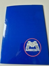 Aixam Mega Pressemappe Genfer Salon 03/1995 mit 4 Farb-Kleinbilddias + Text