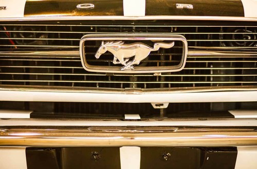 Leinwand bild ford - leinwand, mustang