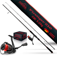Paradox Fishing Spinnrute mit Rolle 210 240 270 5-20g 15-35g 20-60g Barsch Hecht