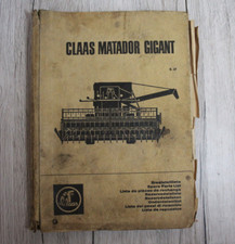 Original Claas Ersatzteilliste