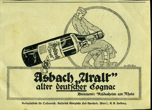 Asbach uralt soldaten mit - asbach,