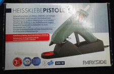 Parkside Heißklebepistole PHP 500 E3 Kabellos Station Heißkleber 2min Aufhei NEU