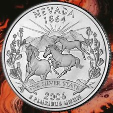 QUARTER  DOLLAR NEVADA 2006 D Unc  671#❇️❇️