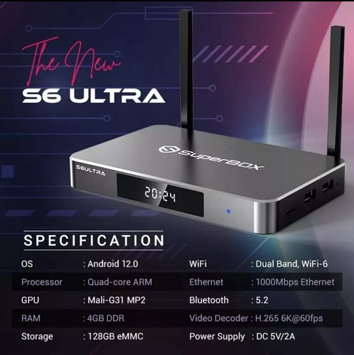 Superbox ultra box - superbox, tv