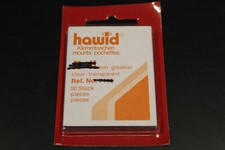 Hawid Klemmtaschen Glasklar 50 Stück 41 x 41 mm HA7116