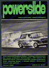 orig. Heft powerslide Motorsport Heft 1/1966 Jo Siffert Ferrari Aaltonen ZARP 