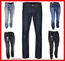 Jeans Lee Knox Men Regular Denim Abgefackelt Elastisch 42 44 46 w30 w32 Blau