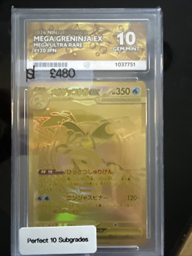 Pokemon karte mega greninja - karte, ex