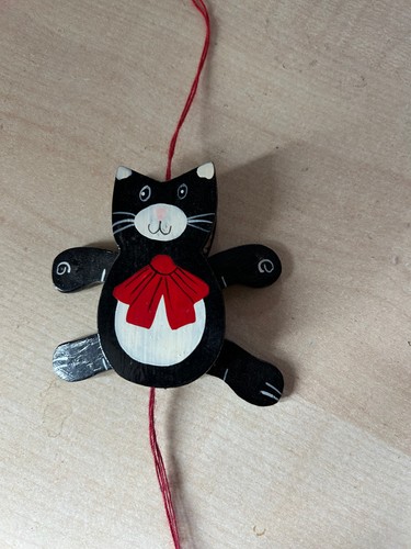 Hampelmann katze holz - ,