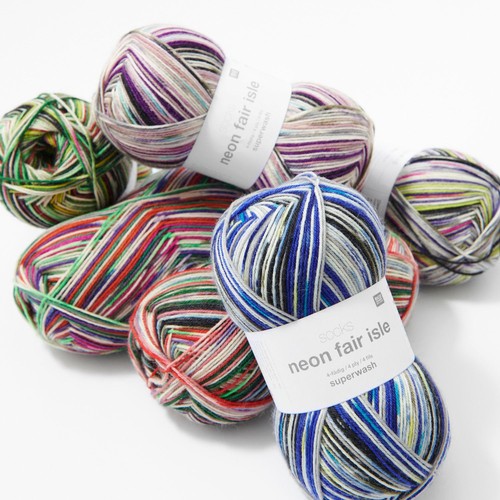 Rico socks neon fair - socks, isle
