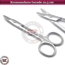 Kronenschere gerade 10 cm Beebee Zahnschere chirurgisch OP Kronen Schere Dental