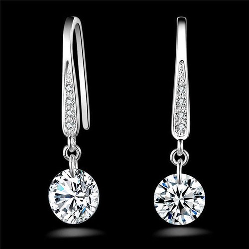 Kristall strass ohrstecker - kristall,