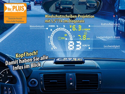 Head display obd auto - up, 5.5"