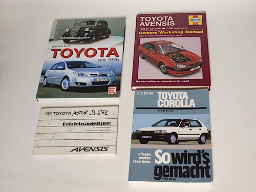 Buch toyota geschichte - 4x,