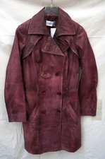 Ledermantel lila 42 Heine