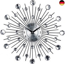 Timelike silber wanduhr - wanduhr, mit