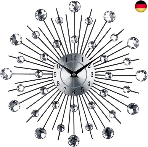Timelike silber wanduhr mit - silber,