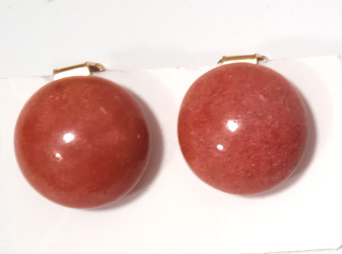 Ohrringe corallo rosso - corallo, 18mm