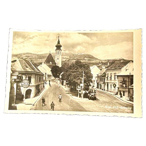 Postkarte wien grinzing tirol - postkarte, wien,