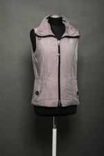 Bonita Damen Jacke Weste Gr. S rot kariert Funktionsweste Polyester (19673)