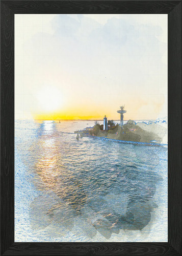 Leuchtturm sonnenuntergang - leuchtturm,