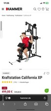 HAMMER Kraftstation California XP, Multigym, Fitnessstation, Fitnessgerät