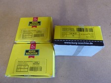 Burg Wächter Messing-Vorhangschloss (23 Stück)