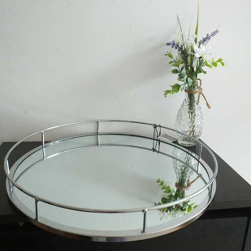 Rund silber spiegel - rund,